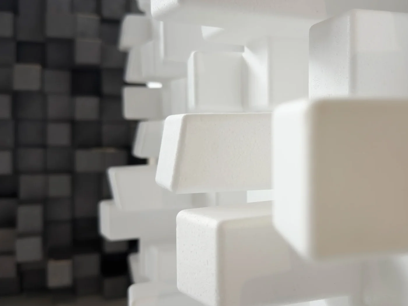 VicosuticMultifuserDC4AcousticDiffuserPanelinWhiteDetail