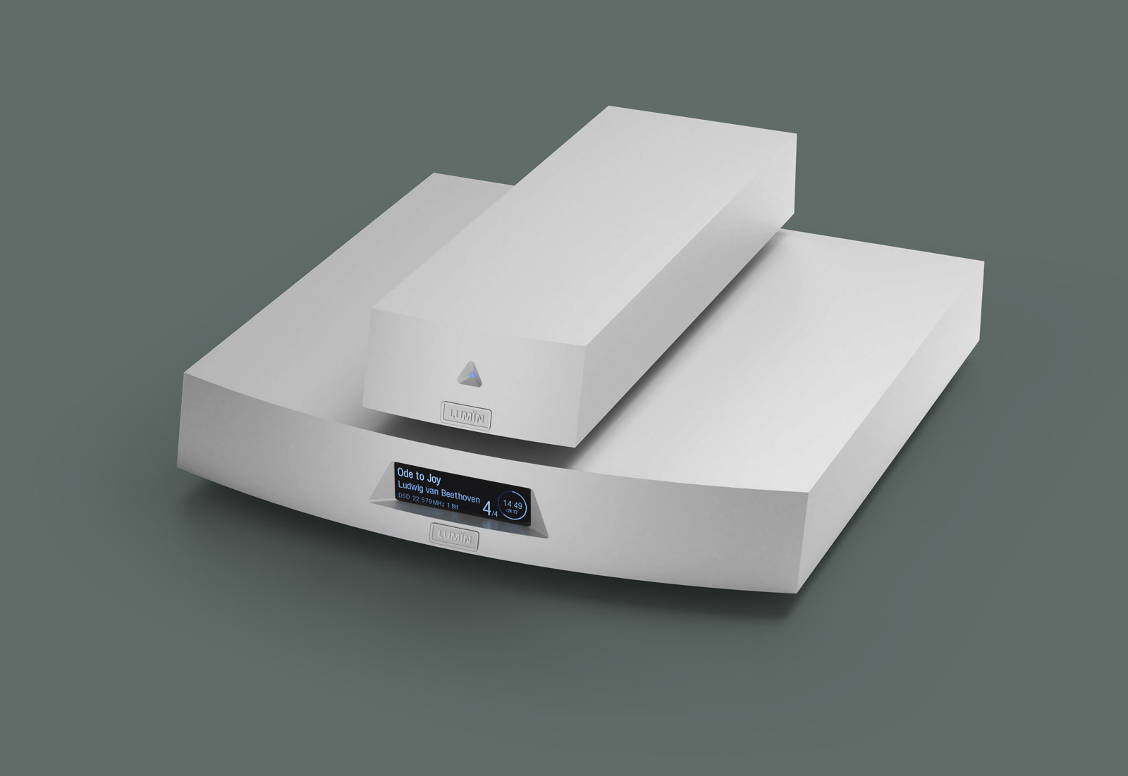 LUMIN-U2X-Silver-facing-left